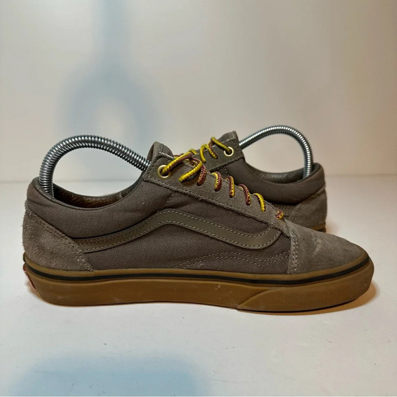 Vans Old Skool Gumsole Falcon/Boot Lace Khaki Sz W 8.5 M 7 (196 Box 23) - Picture 4 of 9